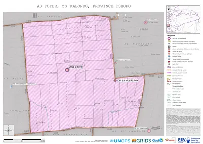 Microplanning: Foyer, Kabondo, Kisangani, Tshopo, COD (2024)