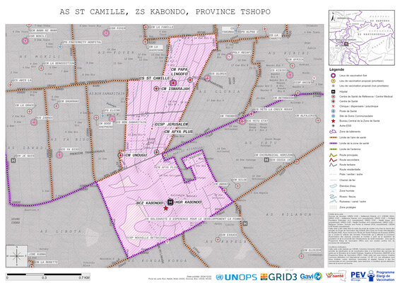 Microplanning: St-Camille, Kabondo, Kisangani, Tshopo, COD (2024)