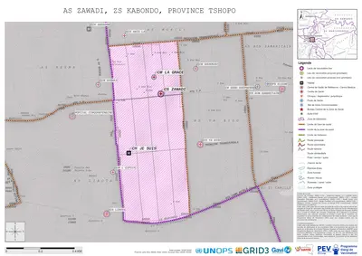 Microplanning: Zawadi, Kabondo, Kisangani, Tshopo, COD (2024)