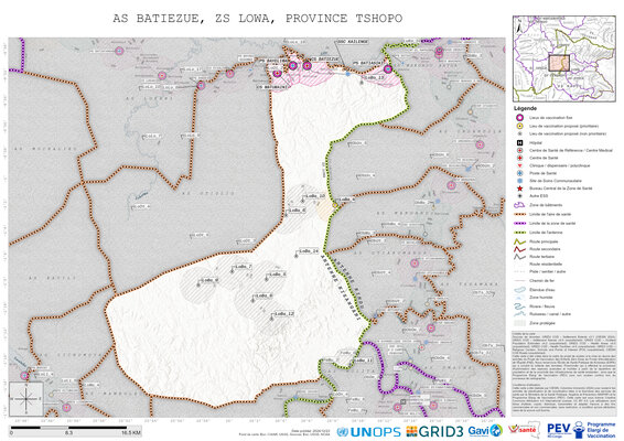 Microplanning: Batiezue, Lowa, Kisangani, Tshopo, COD (2024)