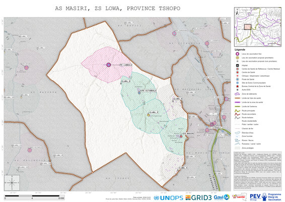 Microplanning: Masiri, Lowa, Kisangani, Tshopo, COD (2024)