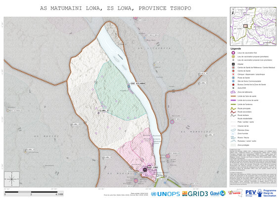 Microplanning: Matumaini-Lowa, Lowa, Kisangani, Tshopo, COD (2024)