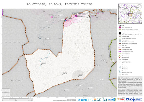 Microplanning: Otiolio, Lowa, Kisangani, Tshopo, COD (2024)