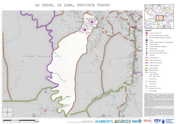 Microplanning: Yesse, Lowa, Kisangani, Tshopo, COD (2024)
