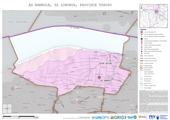 Microplanning: Bambole, Lubunga, Kisangani, Tshopo, COD (2024)
