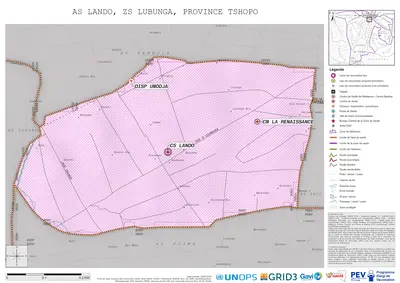 Microplanning: Lando, Lubunga, Kisangani, Tshopo, COD (2024)