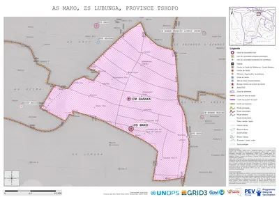 Microplanning: Mako, Lubunga, Kisangani, Tshopo, COD (2024)
