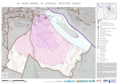 Microplanning: Saint-Andre, Lubunga, Kisangani, Tshopo, COD (2024)