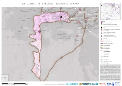 Microplanning: Uzima, Lubunga, Kisangani, Tshopo, COD (2024)