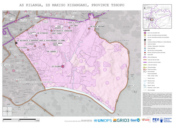 Microplanning: Kilanga, Makiso-Kisangani, Kisangani, Tshopo, COD (2024)