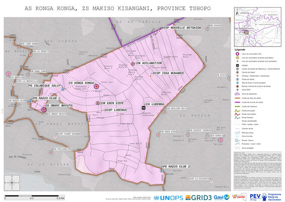 Microplanning: Konga-Konga, Makiso-Kisangani, Kisangani, Tshopo, COD (2024)