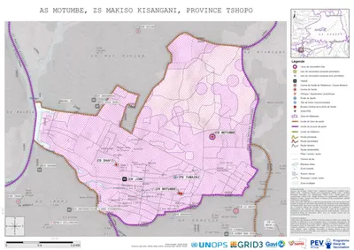 Microplanning: Motumbe, Makiso-Kisangani, Kisangani, Tshopo, COD (2024)
