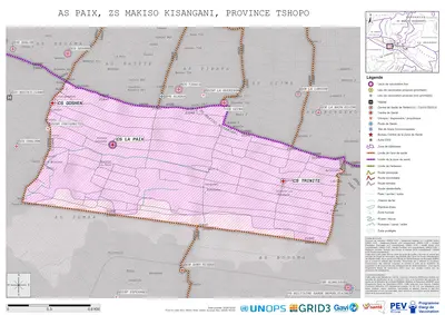 Microplanning: Paix, Makiso-Kisangani, Kisangani, Tshopo, COD (2024)