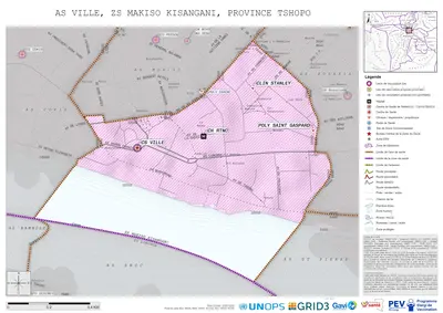 Microplanning: Ville, Makiso-Kisangani, Kisangani, Tshopo, COD (2024)