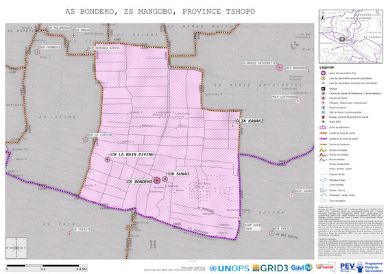 Microplanning: Bondeko, Mangobo, Kisangani, Tshopo, COD (2024)