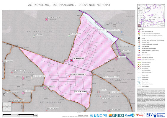 Microplanning: Kondima, Mangobo, Kisangani, Tshopo, COD (2024)