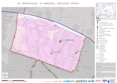 Microplanning: Profession, Mangobo, Kisangani, Tshopo, COD (2024)