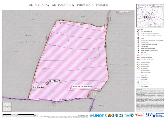 Microplanning: Tibafa, Mangobo, Kisangani, Tshopo, COD (2024)