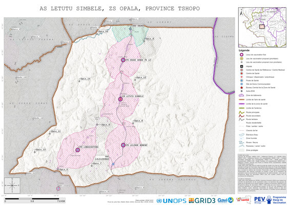 Microplanning: Letutu-Simbele, Opala, Kisangani, Tshopo, COD (2024)