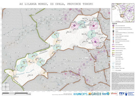 Microplanning: Lilanga-Mongo, Opala, Kisangani, Tshopo, COD (2024)