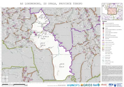 Microplanning: Lohumonoko, Opala, Kisangani, Tshopo, COD (2024)