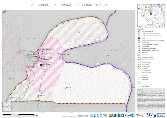 Microplanning: Lomami, Opala, Kisangani, Tshopo, COD (2024)