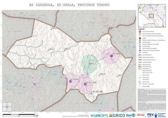 Microplanning: Losokola, Opala, Kisangani, Tshopo, COD (2024)