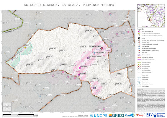 Microplanning: Nongo-Likenge, Opala, Kisangani, Tshopo, COD (2024)