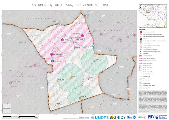Microplanning: Omongo, Opala, Kisangani, Tshopo, COD (2024)