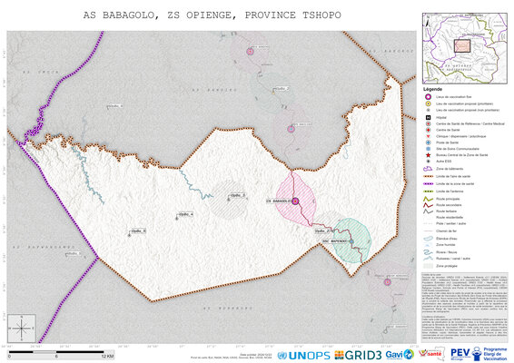 Microplanning: Babagolo, Opienge, Kisangani, Tshopo, COD (2024)
