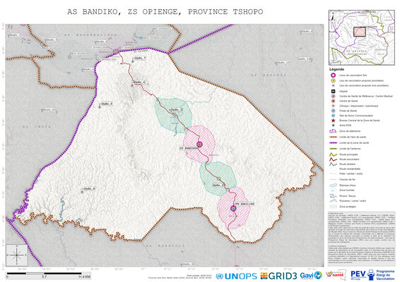 Microplanning: Bandiko, Opienge, Kisangani, Tshopo, COD (2024)