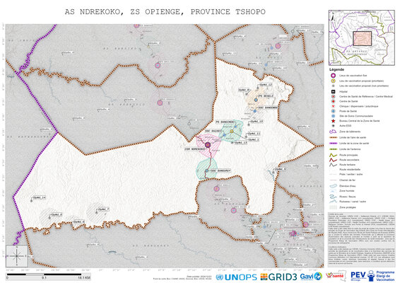 Microplanning: Ndrekoko, Opienge, Kisangani, Tshopo, COD (2024)