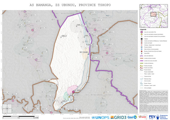 Microplanning: Bamanga, Ubundu, Kisangani, Tshopo, COD (2024)