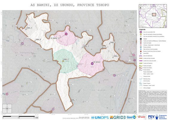 Microplanning: Bamini, Ubundu, Kisangani, Tshopo, COD (2024)