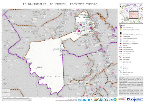 Microplanning: Banandjale, Ubundu, Kisangani, Tshopo, COD (2024)