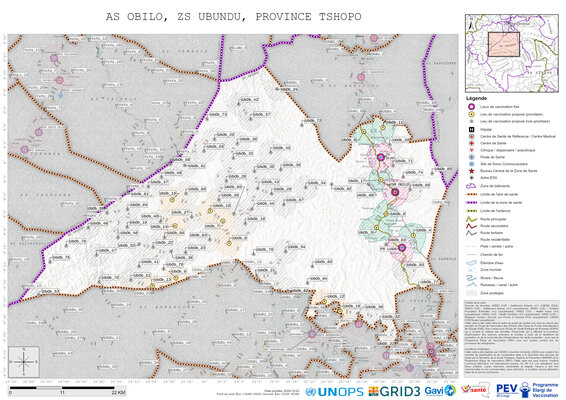 Microplanning: Obilo, Ubundu, Kisangani, Tshopo, COD (2024)