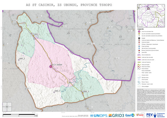 Microplanning: St-Casimir, Ubundu, Kisangani, Tshopo, COD (2024)