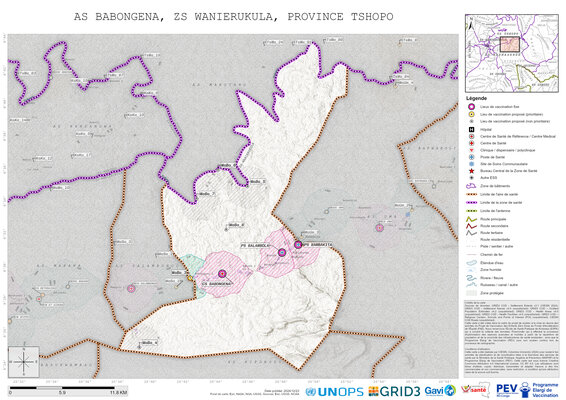 Microplanning: Babongena, Wanierukula, Kisangani, Tshopo, COD (2024)
