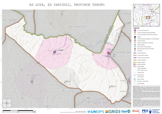 Microplanning: Loya, Yahisuli, Kisangani, Tshopo, COD (2024)