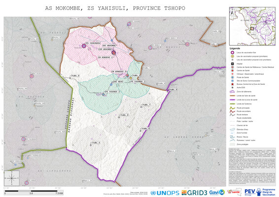 Microplanning: Mokombe, Yahisuli, Kisangani, Tshopo, COD (2024)