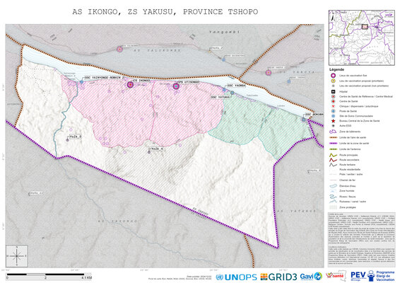 Microplanning: Ikongo, Yakusu, Kisangani, Tshopo, COD (2024)