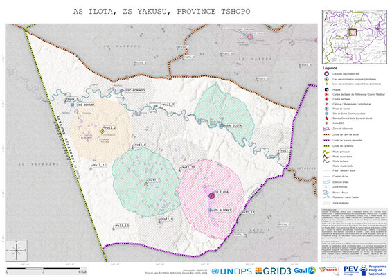 Microplanning: Ilota, Yakusu, Kisangani, Tshopo, COD (2024)