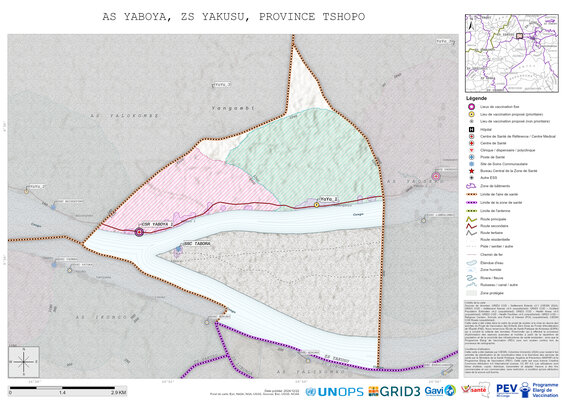 Microplanning: Yaboya, Yakusu, Kisangani, Tshopo, COD (2024)