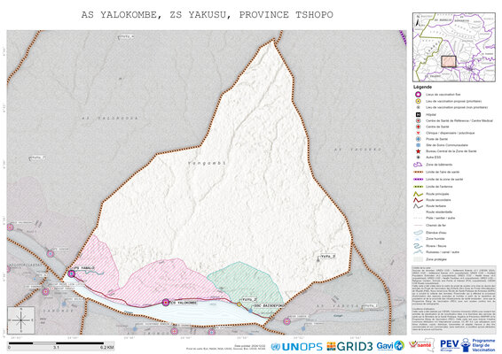 Microplanning: Yalokombe, Yakusu, Kisangani, Tshopo, COD (2024)
