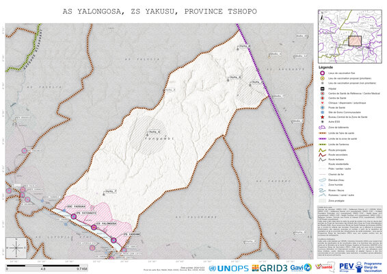 Microplanning: Yalongosa, Yakusu, Kisangani, Tshopo, COD (2024)