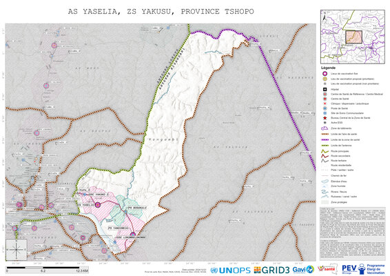 Microplanning: Yaselia, Yakusu, Kisangani, Tshopo, COD (2024)