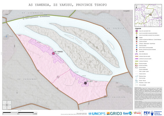 Microplanning: Yawenda, Yakusu, Kisangani, Tshopo, COD (2024)