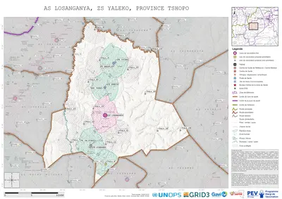 Microplanning: Losanganya, Yaleko, Kisangani, Tshopo, COD (2024)