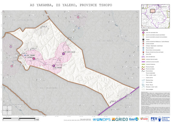 Microplanning: Yakamba, Yaleko, Kisangani, Tshopo, COD (2024)