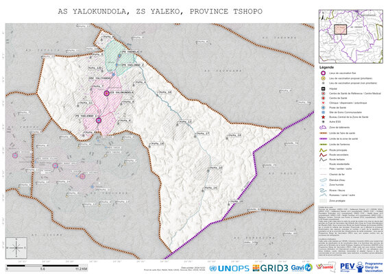 Microplanning: Yalokundola, Yaleko, Kisangani, Tshopo, COD (2024)
